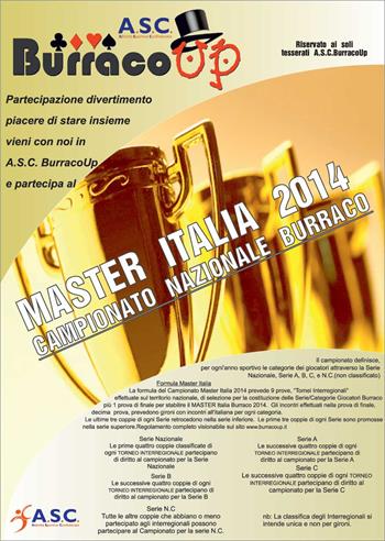 Campionato Nazionale Burraco - Master Italia 2014 - categorie - Classifica Ii Prova 